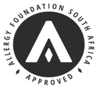 AFSA Logo. Allergy Foundation South Africa Approved